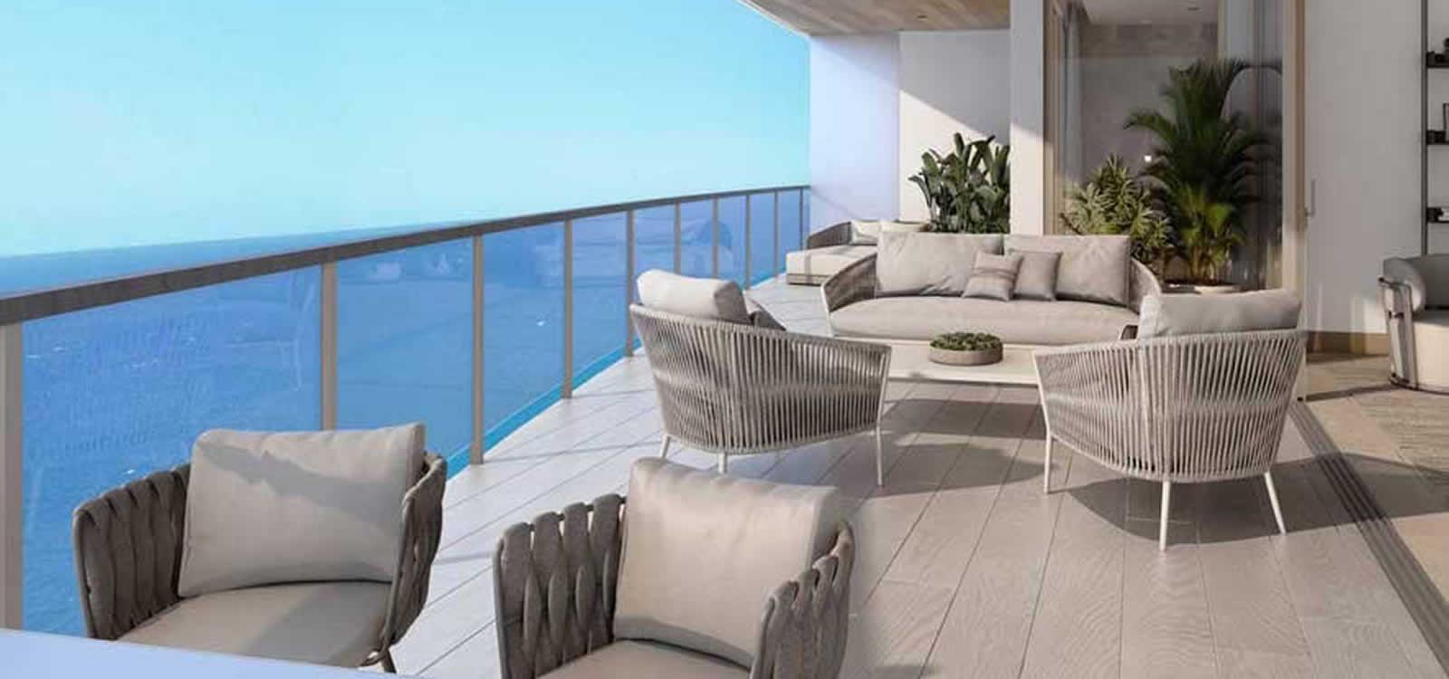 3 Bedroom Beachfront Condo for Sale, Aqualina, Cable Beach, Bahamas — photo 5
