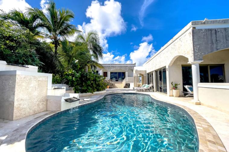 Villa Shanti 4BR Oceanview Villa at Oyster Pond — photo 1