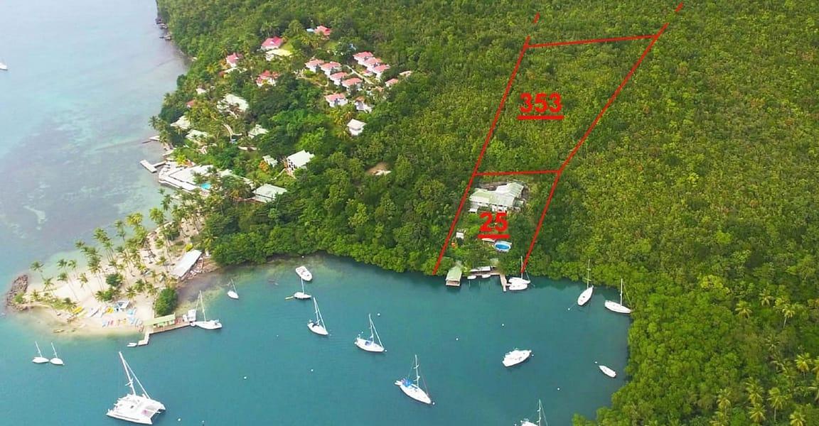 Waterfront Villa & Private Deep Water Dock for Sale, Marigot Bay, St Lucia — photo 5