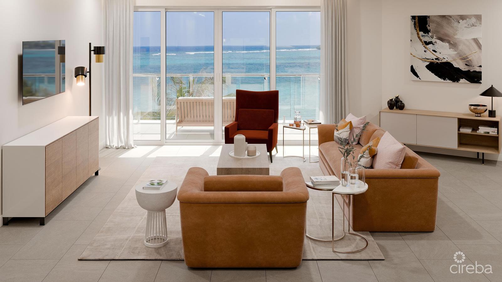 2 Bedroom Oceanfront Residence 2 for Sale, Point West, Grand Cayman — photo 1