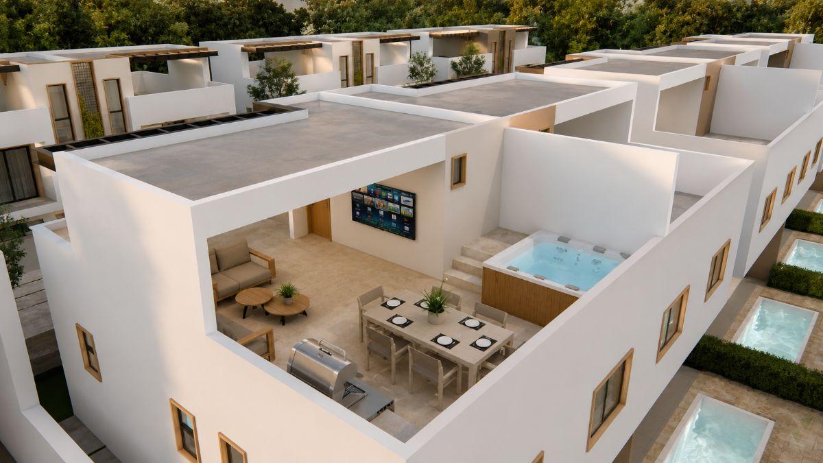 3BDR Townhouse with Rooftop and Pool Included in Punta Cana — photo 1