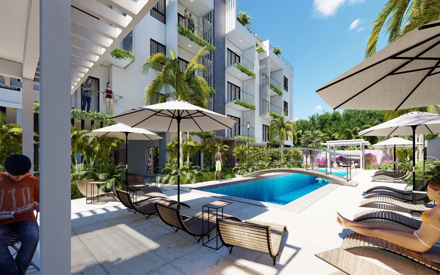 Id-2079 One Bedroom Condo For Sale In Bavaro — photo 4