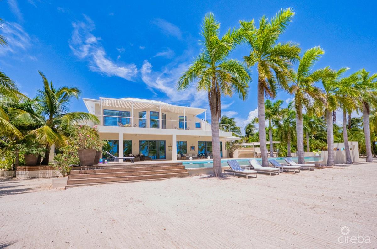 5 Bedroom Luxury Beachfront Home for Sale, Kaibo Crescent, Rum Point, Grand Cayman — photo 1