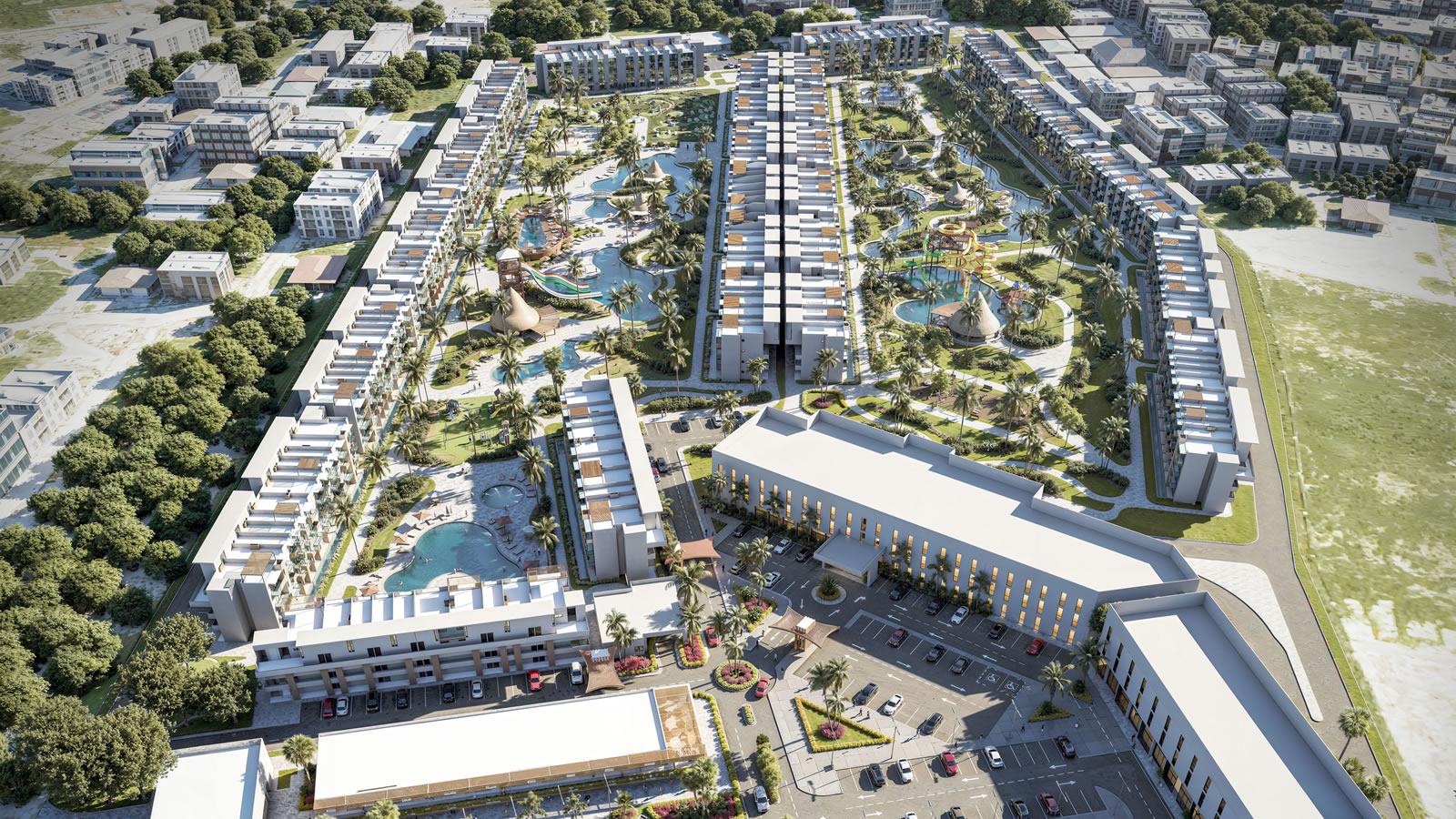 New 1 Bedroom Apartments for Sale, Aura Boulevard, Punta Cana, Dominican Republic — photo 4