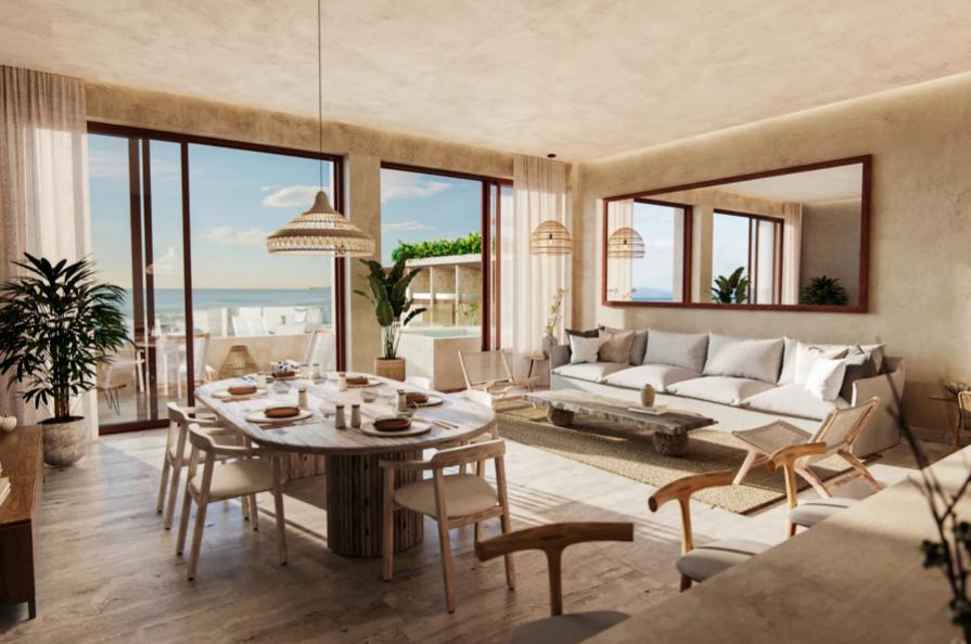 3 bedroom condo for sale in Beach Condos & Hotel Luxury Oasis at Puerto Morelos — photo 5