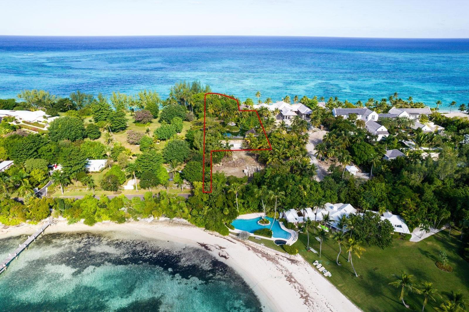 1.27 Acre Beachfront Lot for Sale, Lyford Cay, New Providence, Bahamas — photo 3