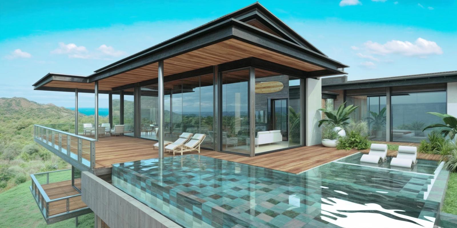 Luxury Hilltop Villa with Ocean Views in Las Ventanas de Playa Grande — photo 1