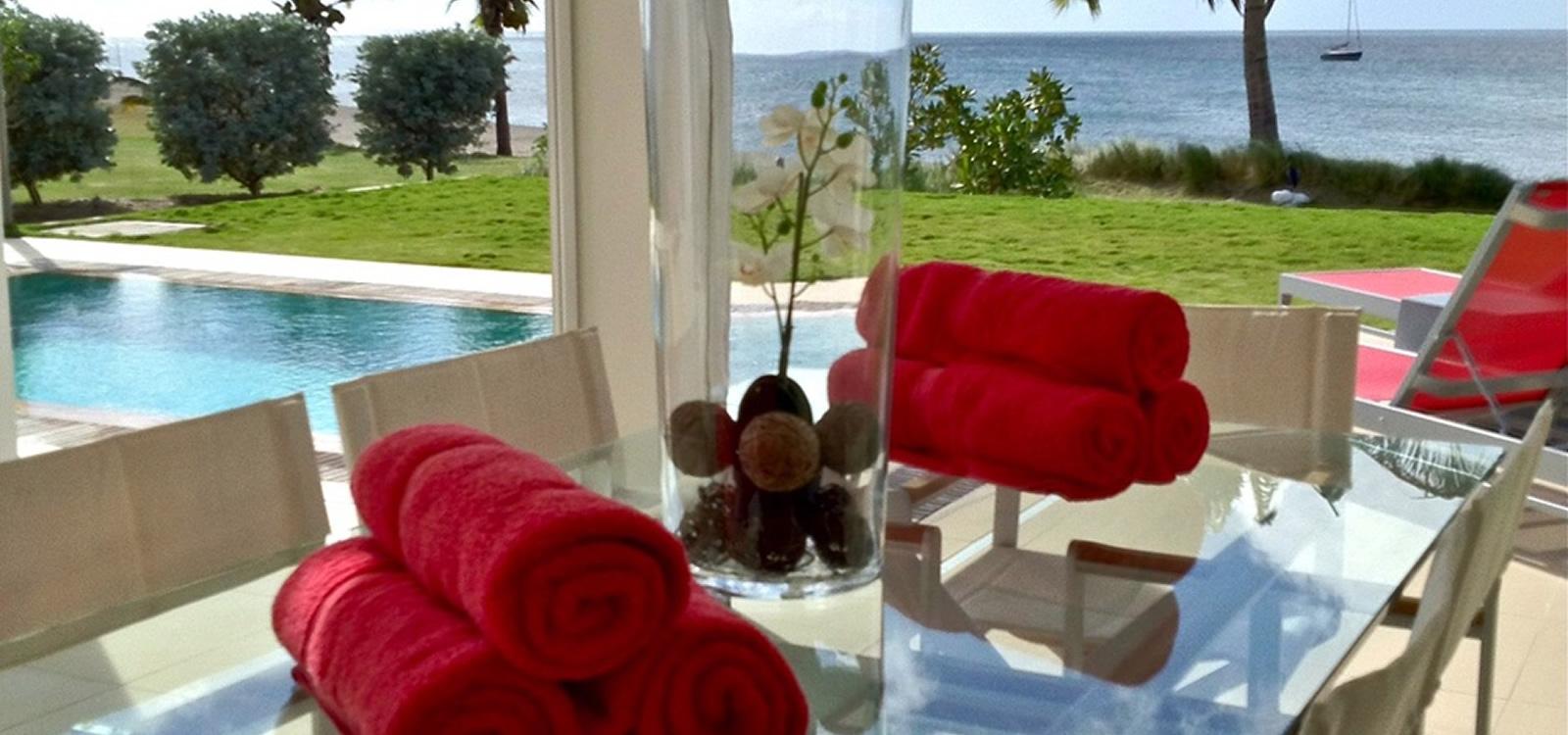 2 Bedroom Luxury Beachfront Home for Sale, Cades Bay, Nevis — photo 4