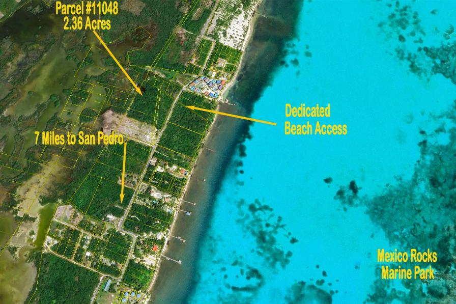 North Ambergris Caye 2.36 Acre Lot — photo 1
