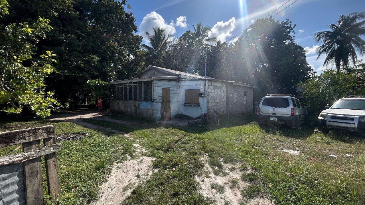 Listing 3003 - Corner Lot Fixer-Upper with Two Structures – Carmelita Village, Orange Walk District — photo 2