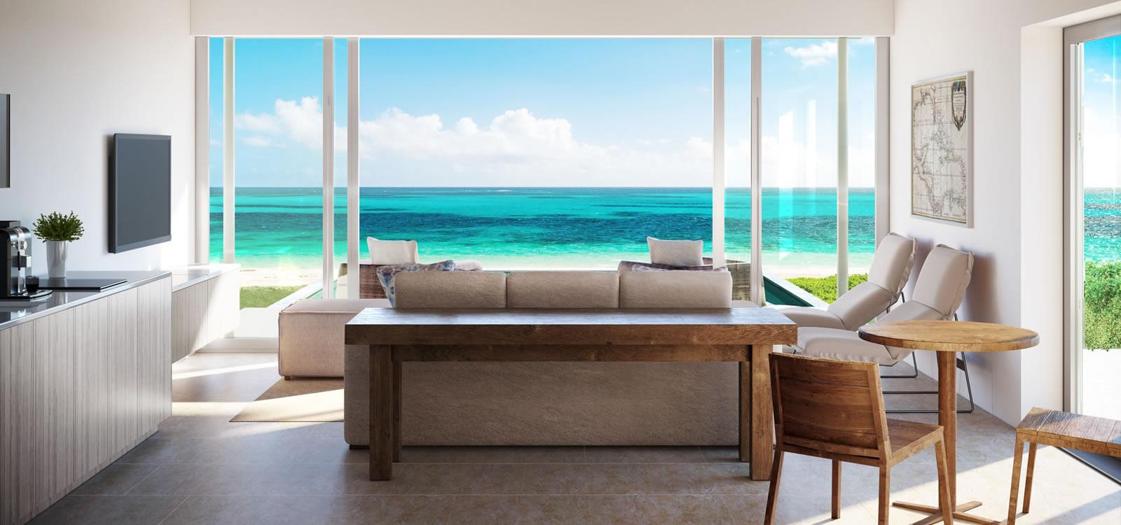 1 Bedroom Beachfront Villas for Sale, Sailrock, South Caicos, Turks & Caicos — photo 3