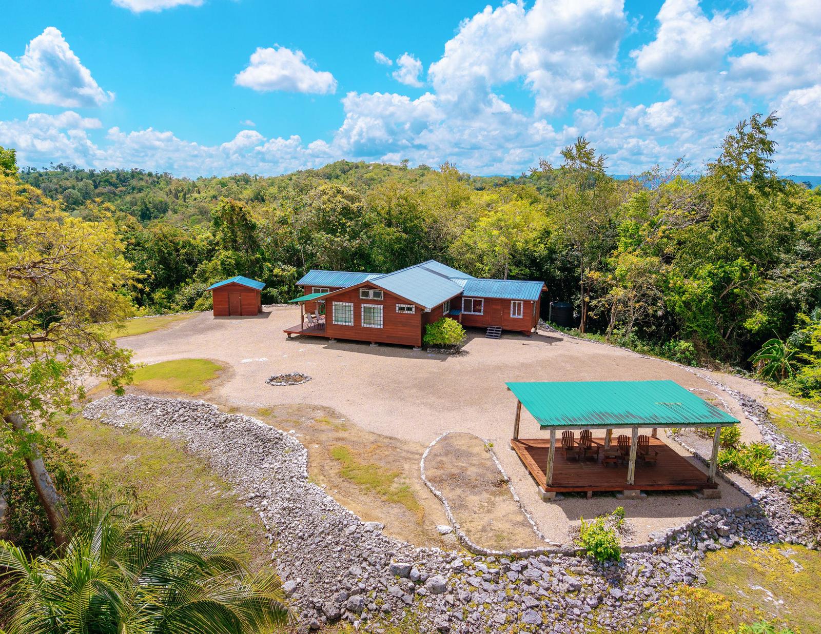 Belize Hilltop 3 Bedroom Home with Amazing Views on 1.2 Acres of Land — photo 1