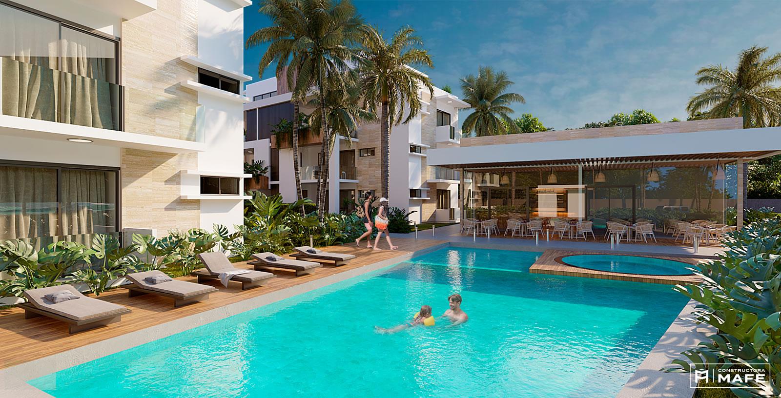 3 Bedroom Apartments for Sale, Jade Aparthotel & Residences, Las Terrenas, Dominican Republic — photo 3