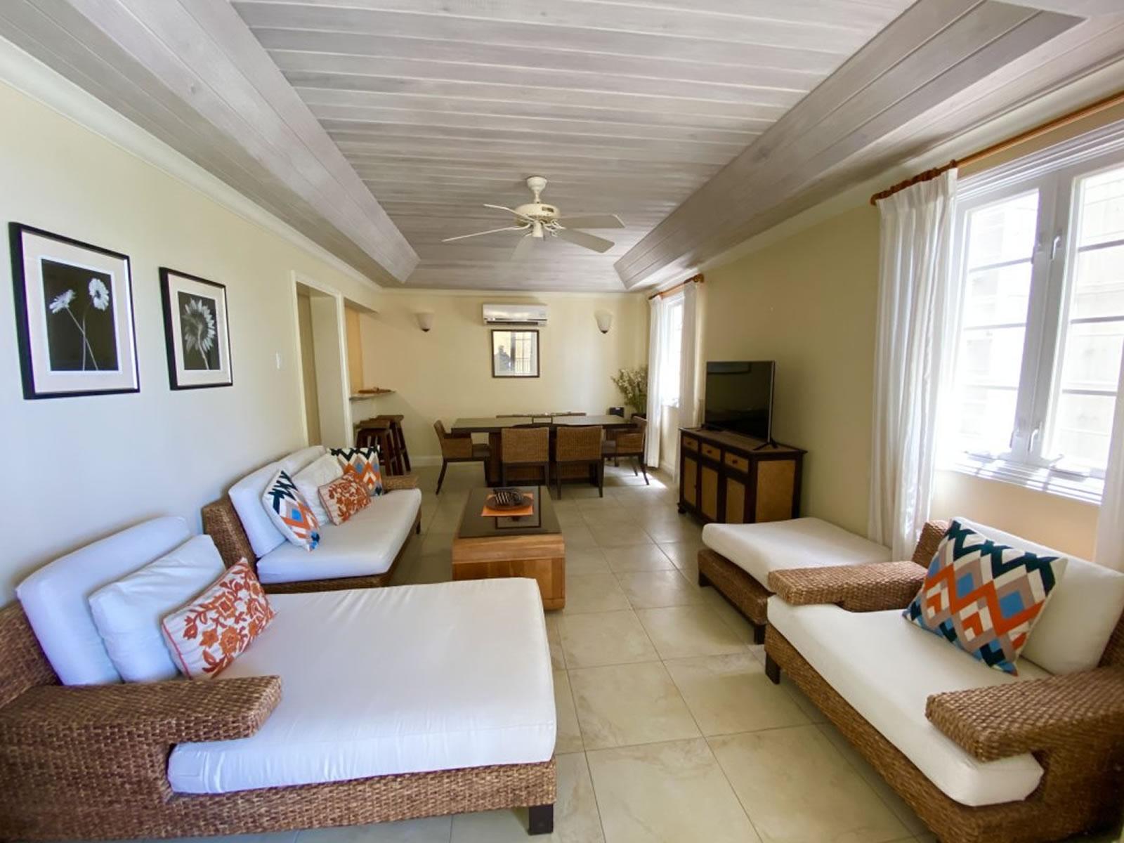 2 Bedroom Beachfront Apartment 9L for Sale, White Sands, Christ Church, Barbados — photo 3