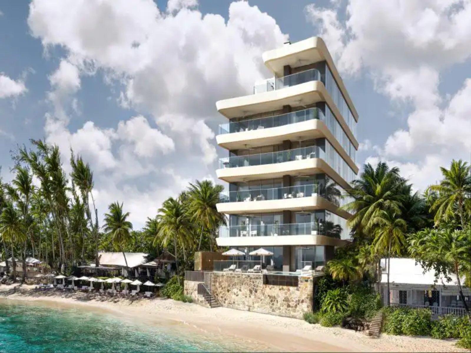 4-bedroom beachfront residence in Mullins Bay, Barbados — photo 1