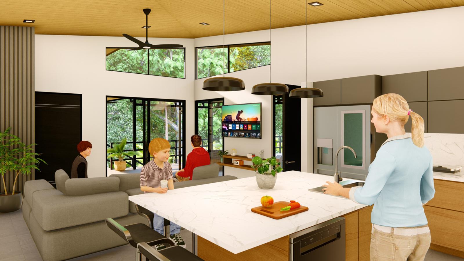 3 Bedroom Pre-Construction Home for Sale, Playa Hermosa, Costa Rica — photo 5