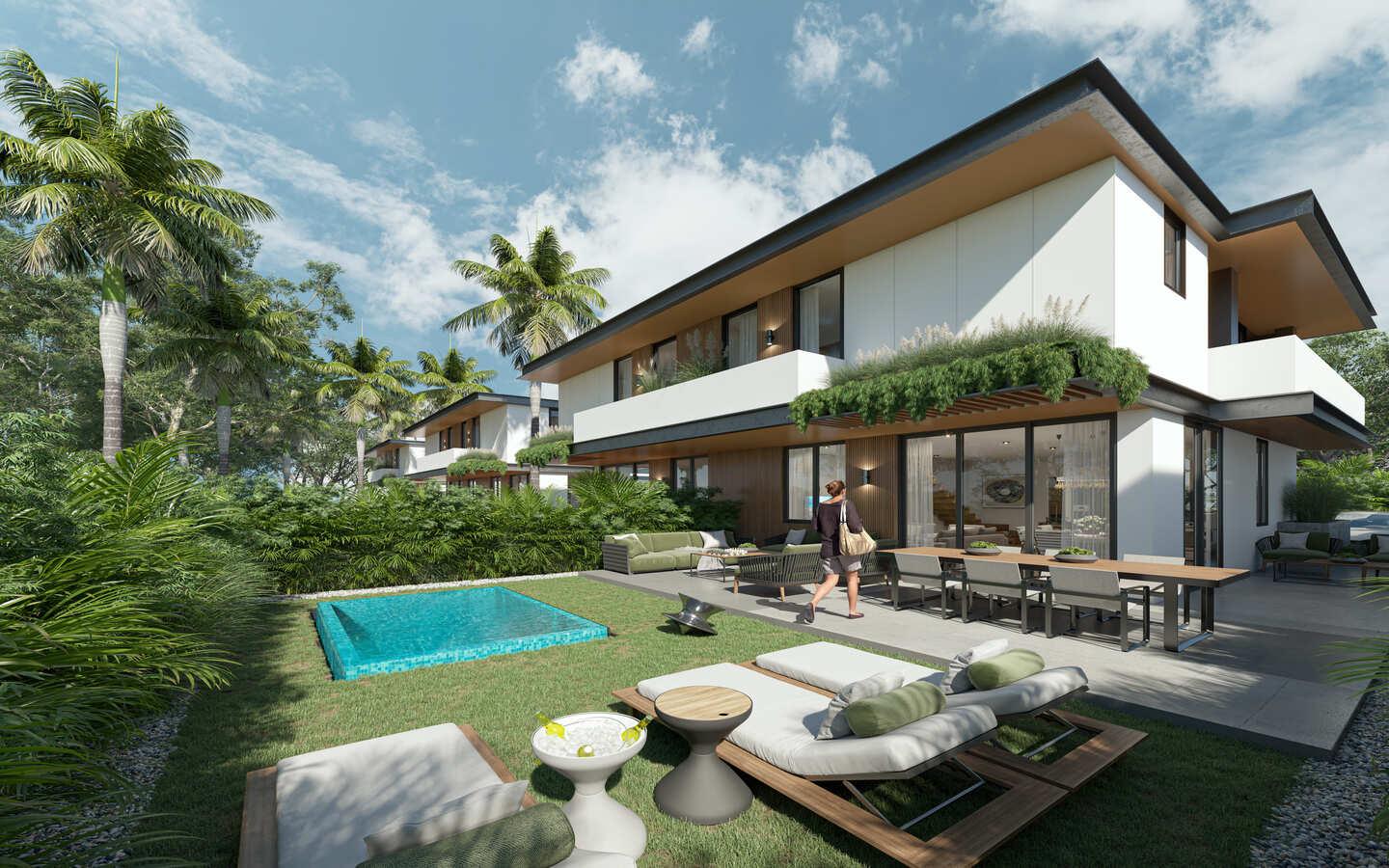 Three-bedroom Duplex House For Sale In Punta Cana — photo 1