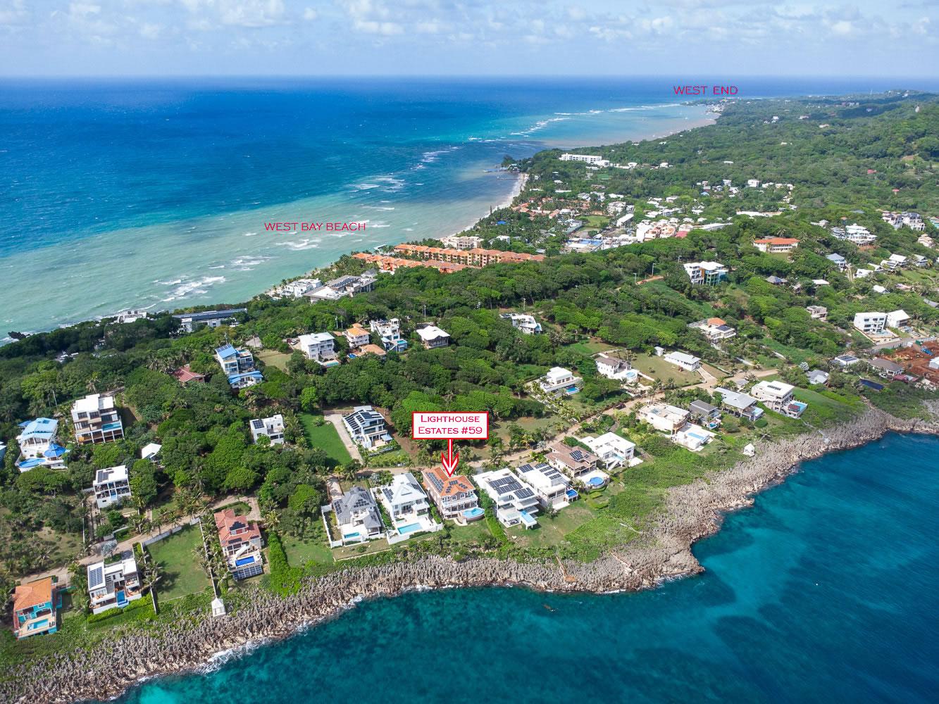 5 Bedroom Oceanfront Home for Sale, Lighthouse Estates, Roatan — photo 5