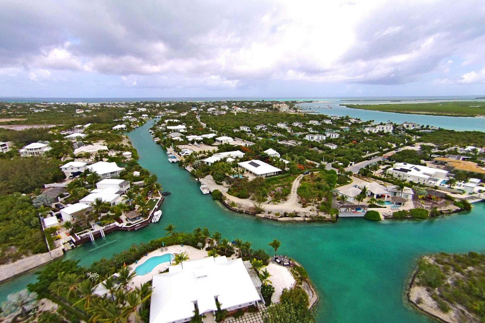 0.61 Acre Canal-Front Lot for Sale, Bougainvillea Drive, Leeward, Providenciales, Turks & Caicos — photo 1