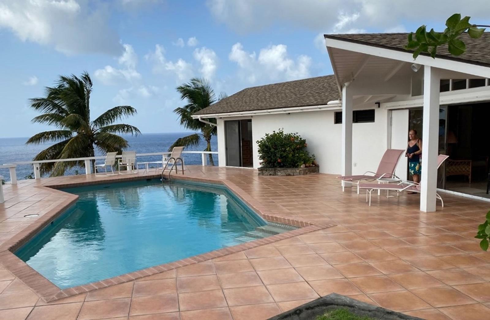 2 Bedroom Cliff-Side Home for Sale, Old Towne, Montserrat — photo 1
