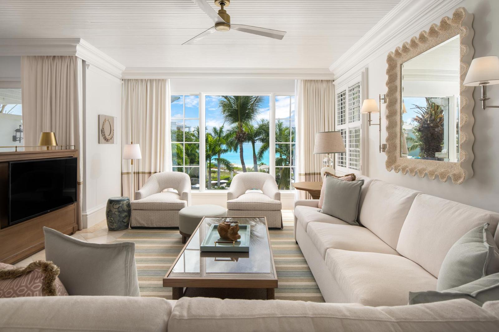 2 Bedroom Beachfront Condo 1304.1305 for Sale, The Palms, Grace Bay, Providenciales, Turks & Caicos — photo 1