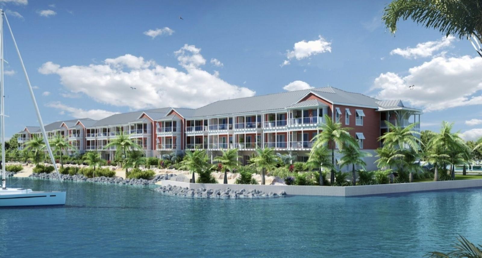 Freehold - Enjoy the view out to the pool, beach area, and across the wide open panorama of the North Sound from your covered balcony. — photo 3
