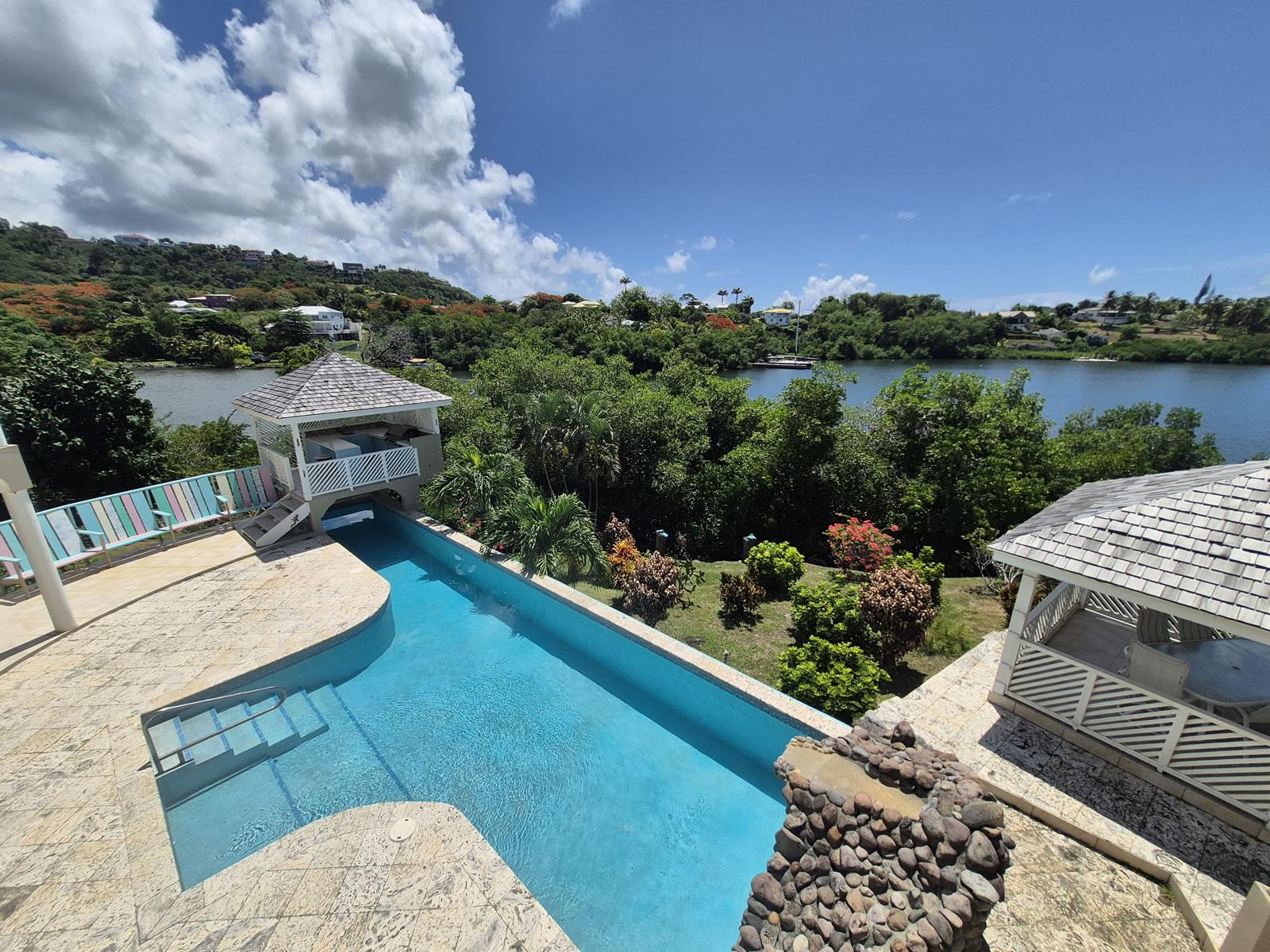 4 Bedroom Waterfront Home for Sale, Calivigny, Grenada — photo 1