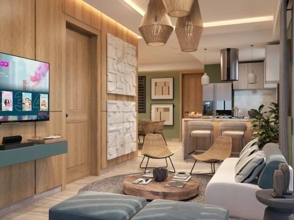 Luxury 2-Bedroom Beachfront Condo with Private Terrace in Juan Dolio — photo 4