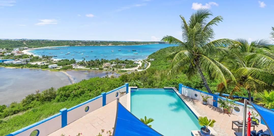 Anguilla 3BR Oceanview Villa La Diva at North Hill, Sandy Ground — photo 1