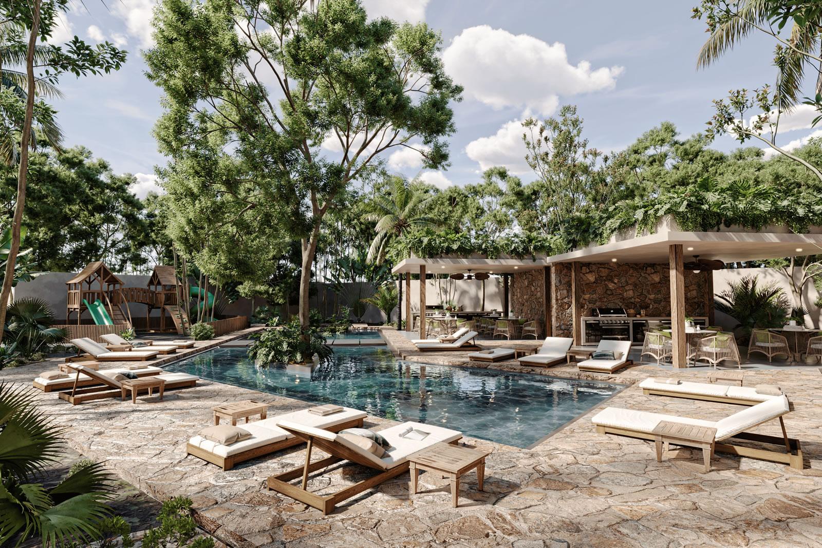 2 Bedroom Condos for Sale, Saumeria, Tulum, Quintana Roo, Mexico — photo 1