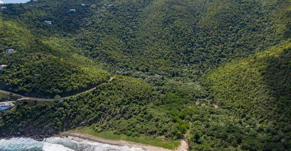 64 Acres of Waterfront Land for Sale, Cooper Bay, Tortola, BVI — photo 1