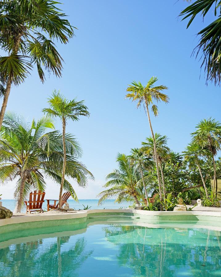 3 bedroom beachfront condo for sale in Koaba Tulum, Mexico — photo 3