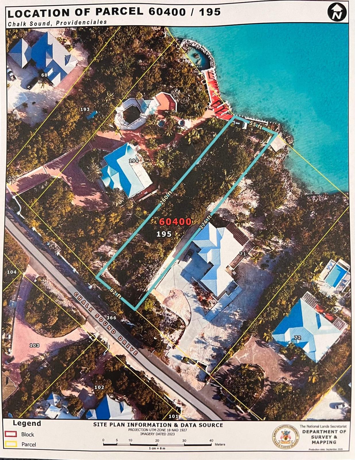 Waterfront Vacant Lot in Chalk Sound — photo 2