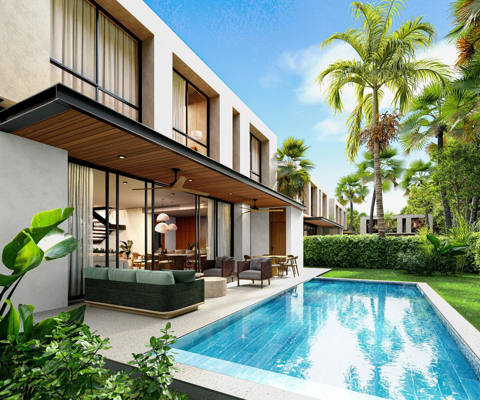 New 4 Bedroom Homes for Sale, Urban Green Residences, Cap Cana, Dominican Republic — photo 2