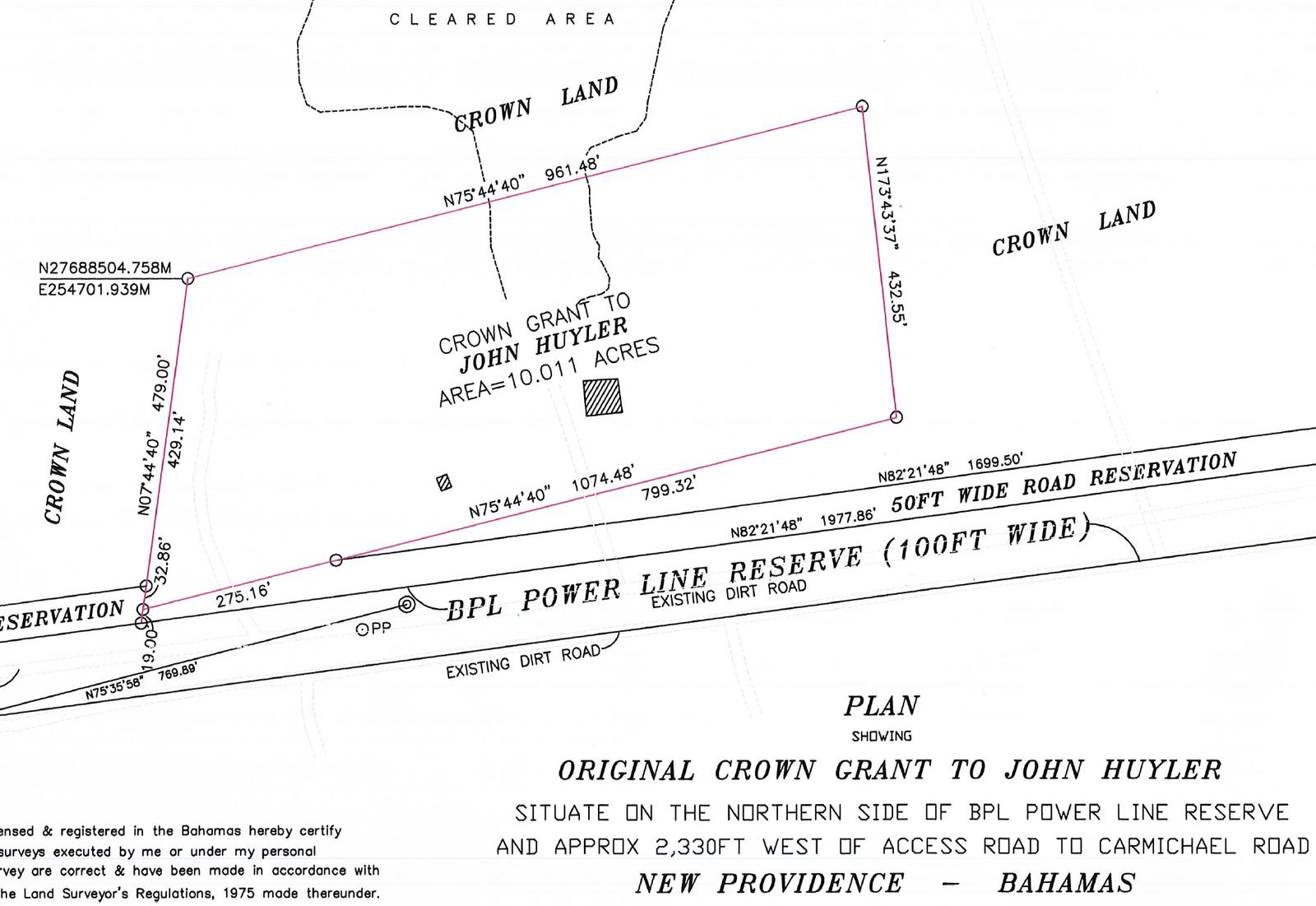9 Acres of Commercial Land for Sale, Carmichael Road, New Providence, Bahamas — photo 2