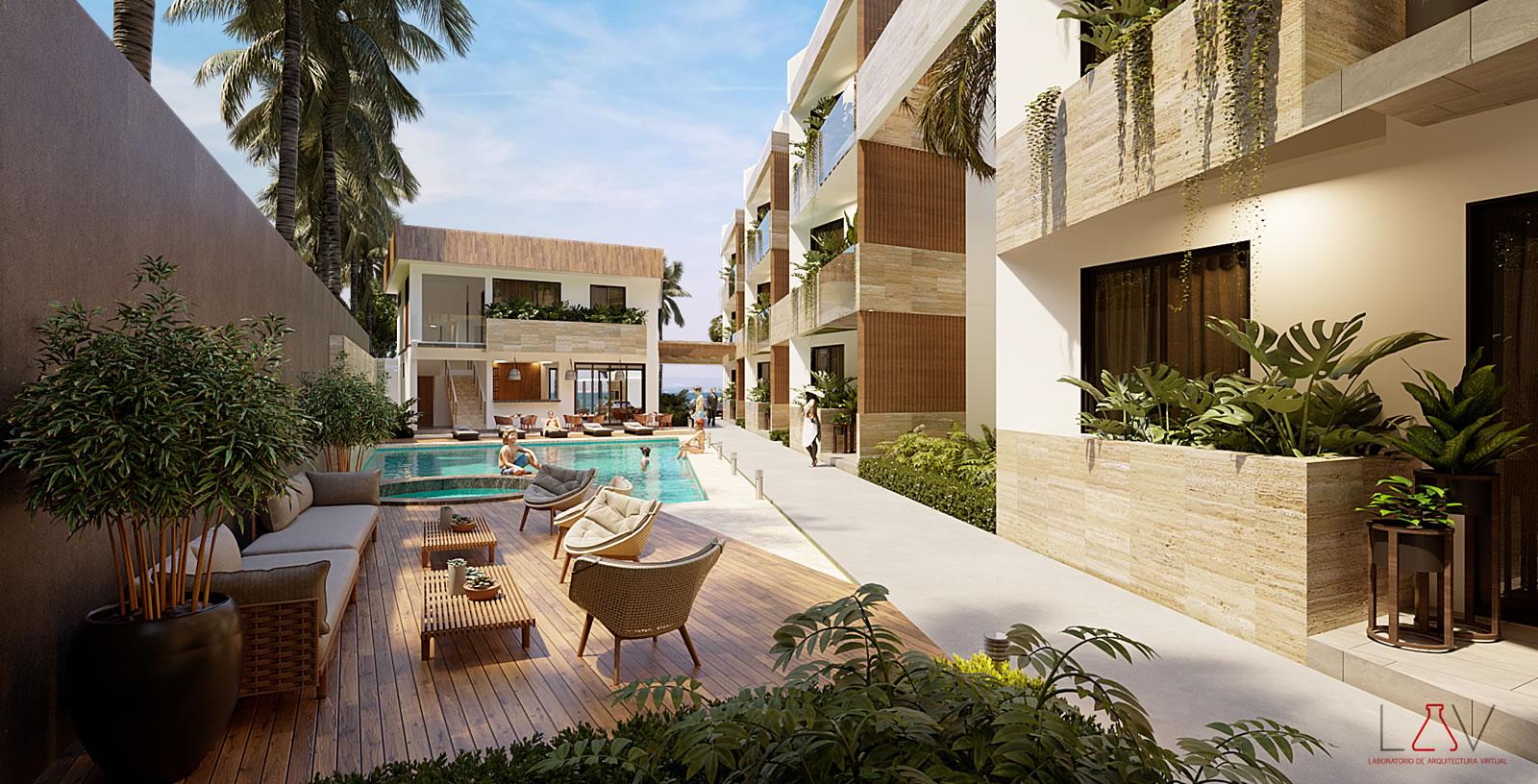 1 Bedroom Apartments for Sale, Zoe Residences, Las Terrenas, Dominican Republic — photo 2