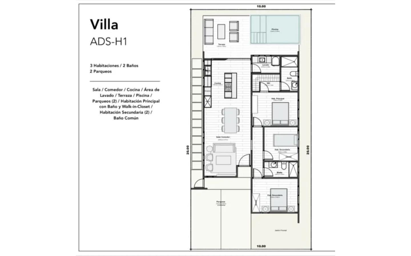 Id-2678 Three Bedroom Villa For Sale In Punta Cana — photo 3
