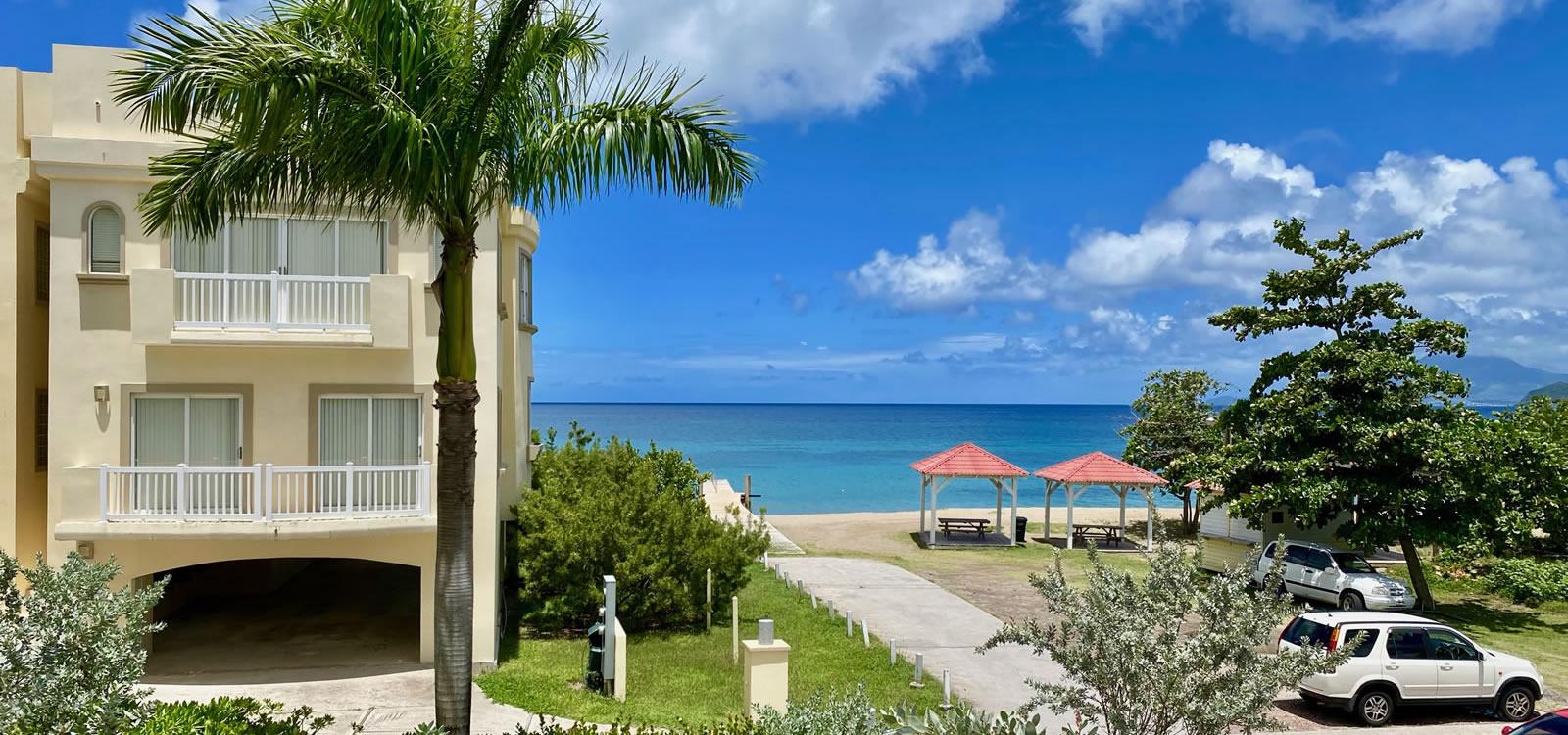 2 Bedroom Beachfront Condo for Sale, The Hamilton, Nevis — photo 2