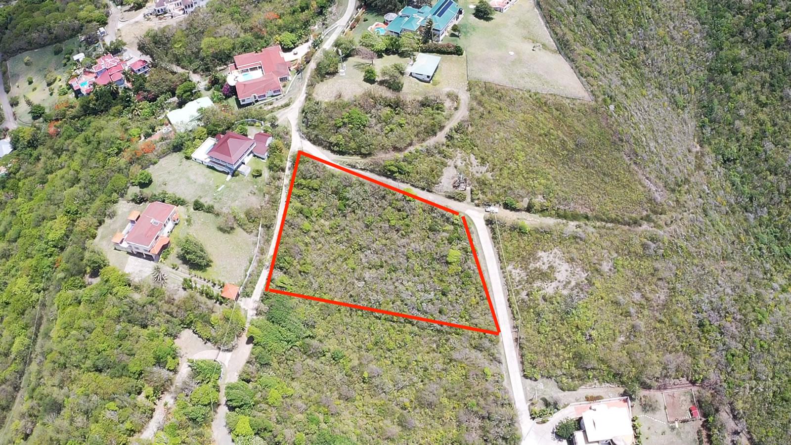 0.96 Acre Lot for Sale, Golf Park / Anse Galet, Cap Estate, St Lucia — photo 3