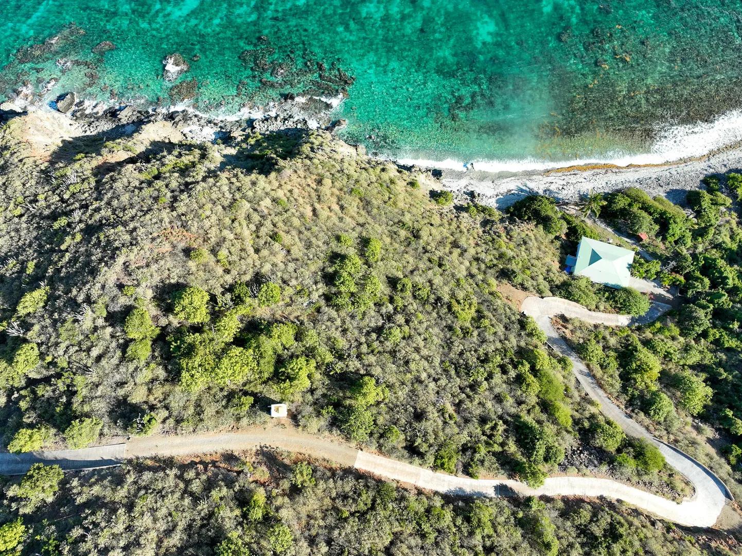 1.26 Acre Waterfront Lot with Views in Privateer Bay Estates, St. John — photo 2