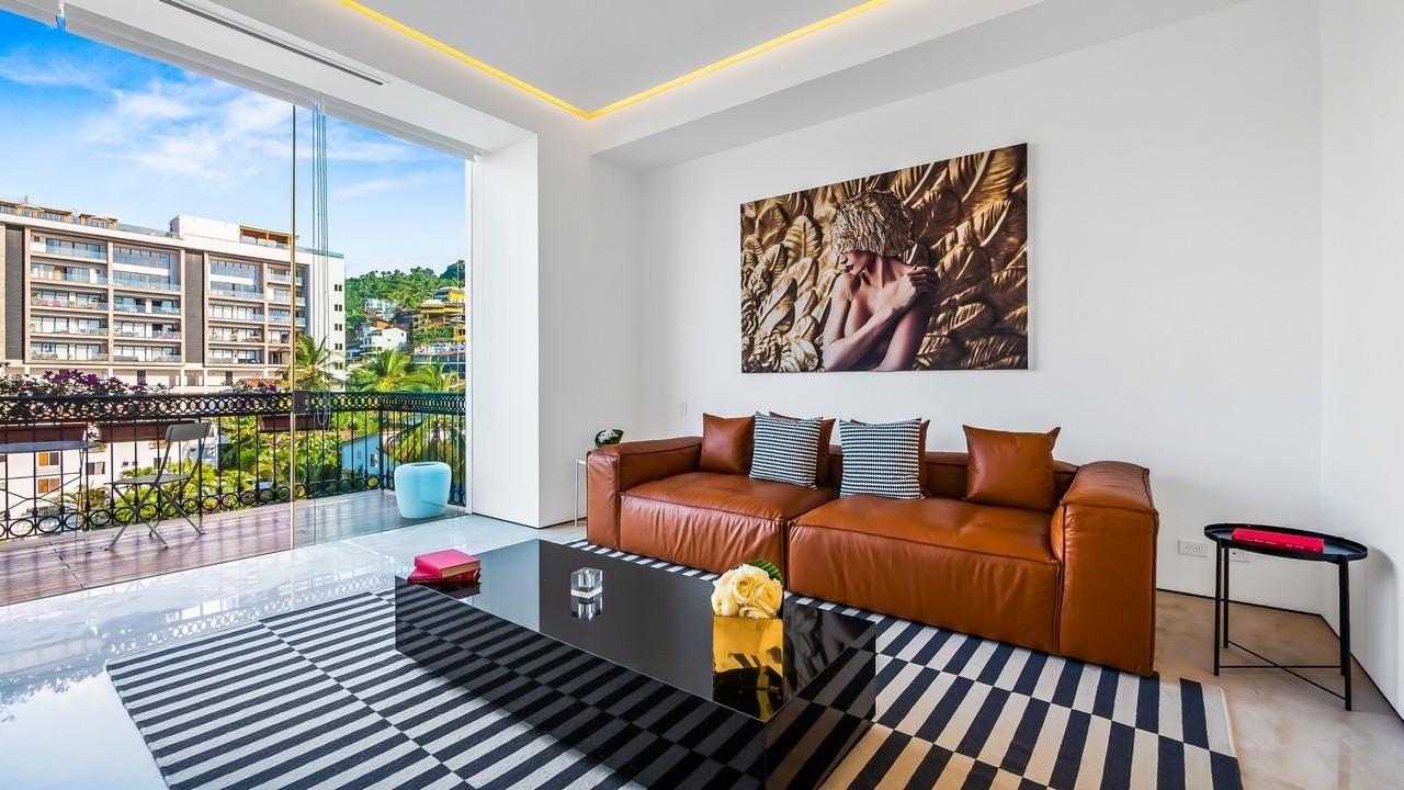 1 Bedroom Penthouse 11 for Sale, Pier 57, Puerto Vallarta, Mexico — photo 2