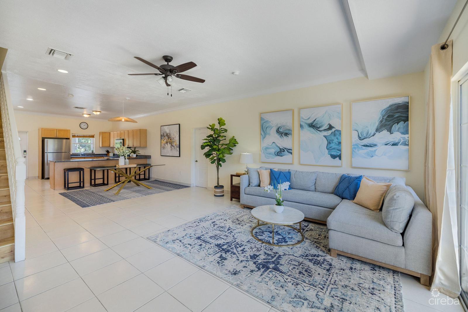 3 Bedroom Oceanfront Townhouse for Sale, Paradise Point, West Bay, Grand Cayman — photo 2