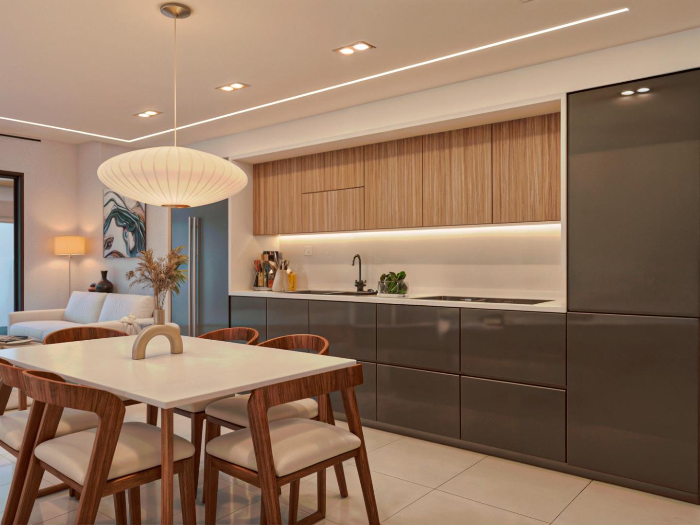 Contemporary One-bedroom Apartment With Private Picuzzi — photo 5