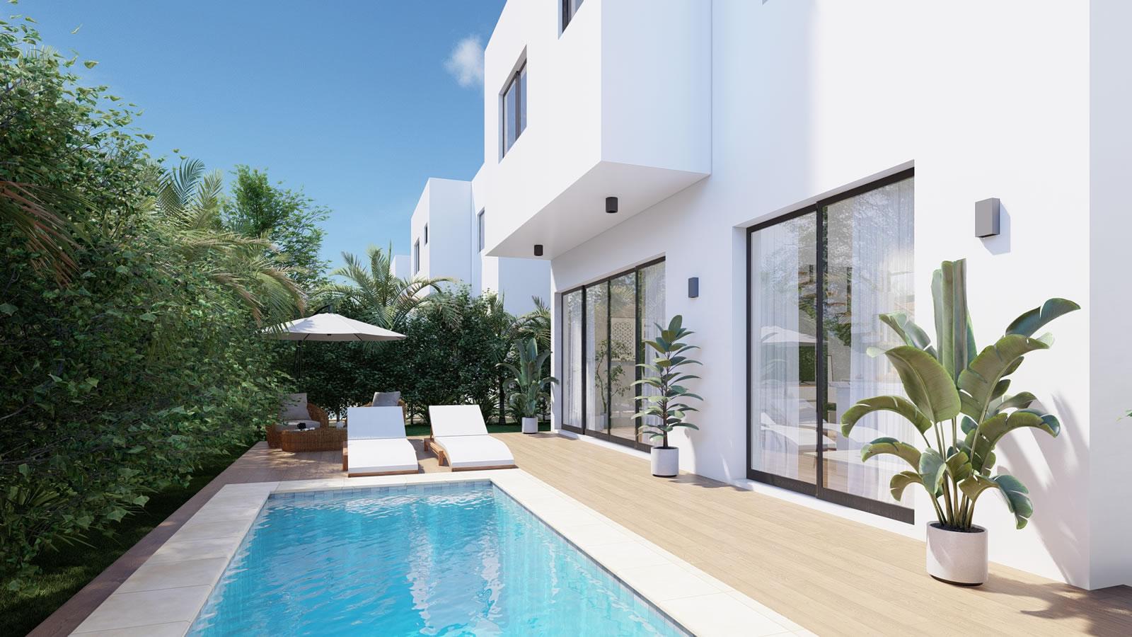 New 3 Bedroom Villas for Sale, Paseo de Sandero, Vista Cana, Punta Cana, Dominican Republic — photo 1