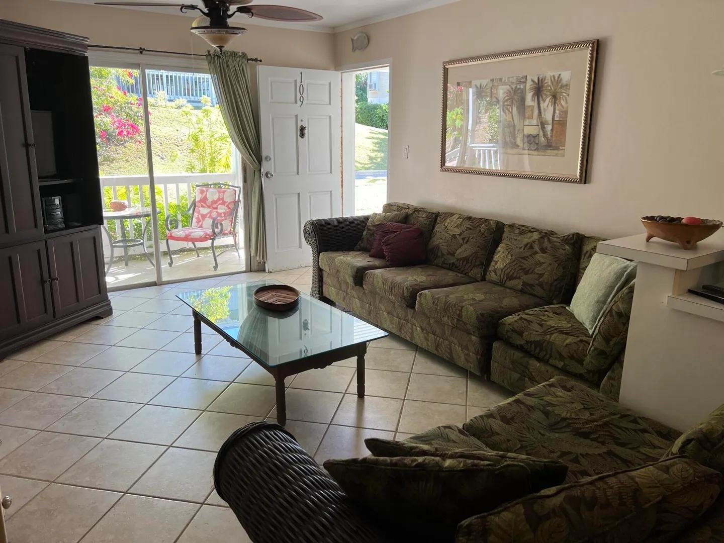 Charming end-unit one-bedroom, one-bath condominium at Queens Ridge, St. Croix — photo 2