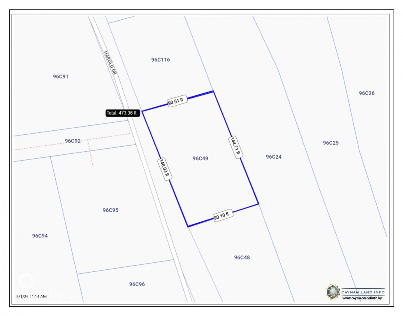 Cayman Brac House Lot On Harold Drive — photo 4