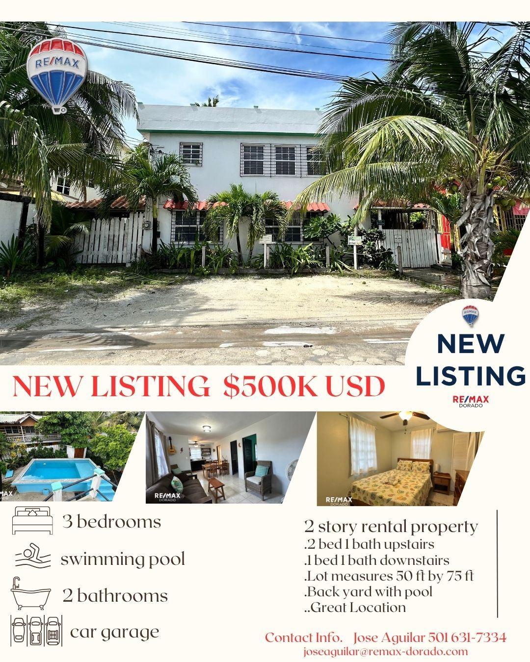 Turnkey rental home in San Pedro Town, Belize — photo 1