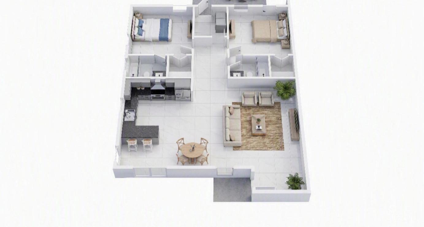 2 Bedroom Half Duplex in Beach Bay — photo 2