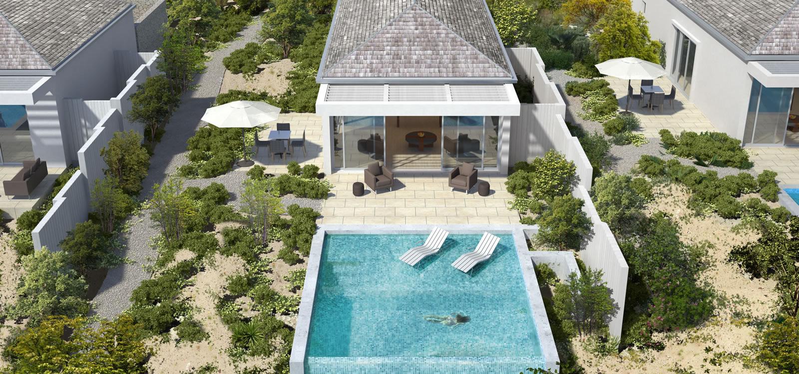 1 Bedroom Beachfront Villas for Sale, Sailrock, South Caicos, Turks & Caicos — photo 2