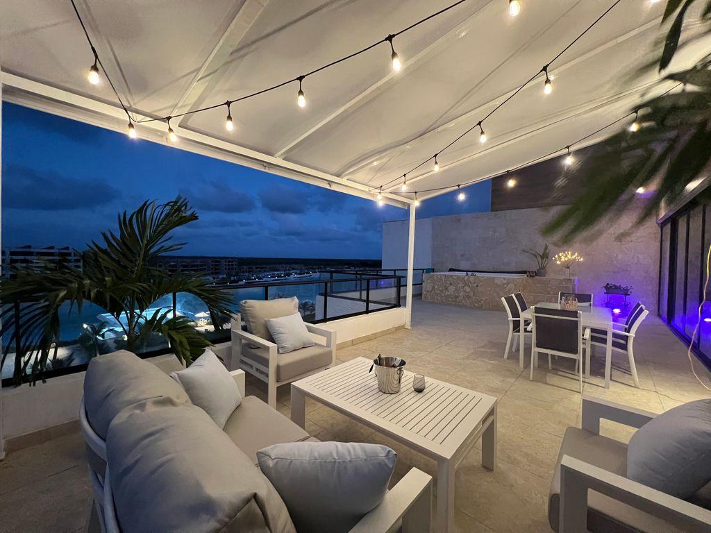 Stunning Penthouse With Crystal Lagoon Views in Bavaro, East Coast, DO — photo 5